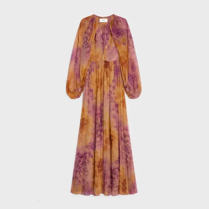 İpek Muslin Kaftan Elbise İpek Muslin Kaftan Elbise