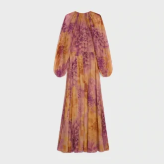 İpek Muslin Kaftan Elbise