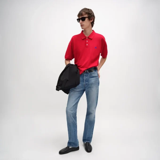Pike Pamuklu Jersey Polo Gömlek