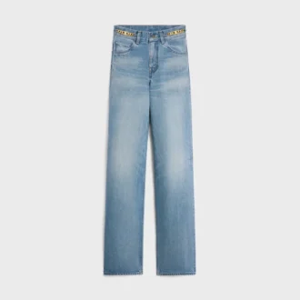 Pismo Yıkama Denim Kitty Jeans