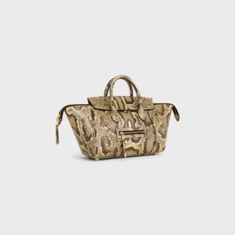 Piton Deri Küçük Luggage Piton Deri Küçük Luggage