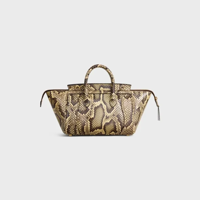 Piton Deri Küçük Luggage Piton Deri Küçük Luggage