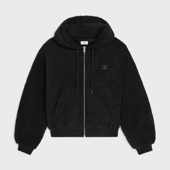 Polar Fleece Kapüşonlu Ceket
