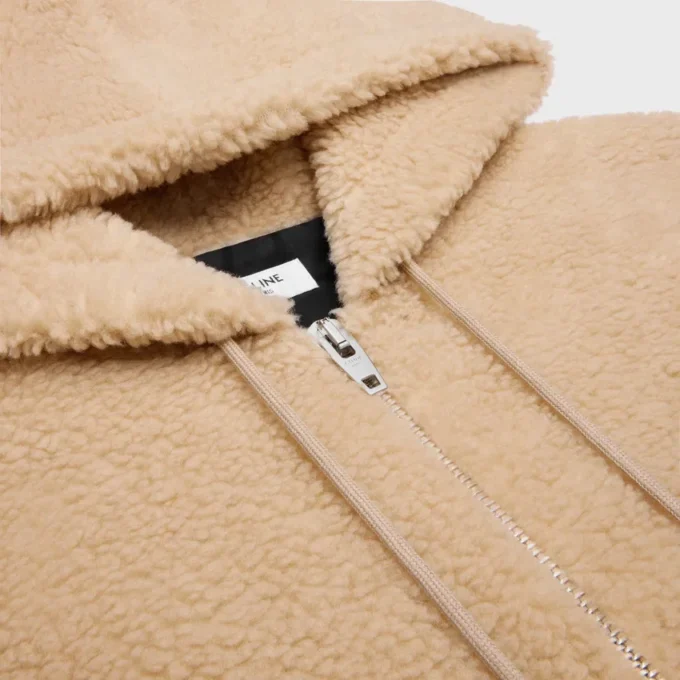Polar Fleece Kapüşonlu Ceket