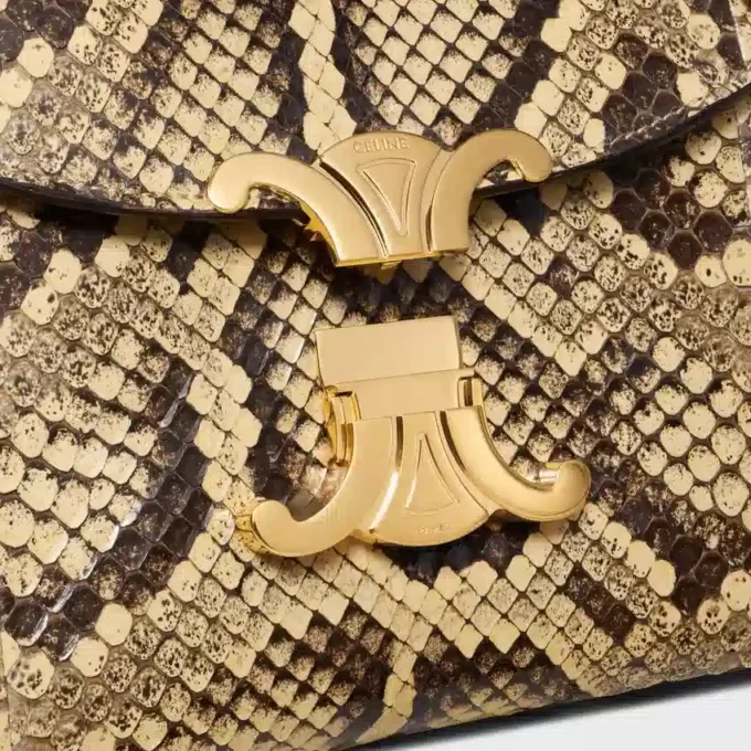 Python Deri Teen Nino Çanta Python Deri Teen Nino Çanta