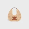 Rafya ve Dana Derisinden CELINE Classic Panier Hobo Çanta Rafya ve Dana Derisinden CELINE Classic Panier Hobo Çanta