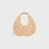 Rafya ve Dana Derisinden CELINE Classic Panier Hobo Çanta Rafya ve Dana Derisinden CELINE Classic Panier Hobo Çanta