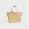 Rafya ve Dana Derisinden Teen Supple CELINE Classic Panier Rafya ve Dana Derisinden Teen Supple CELINE Classic Panier