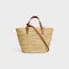 Rafya ve Dana Derisinden Teen Supple CELINE Classic Panier Rafya ve Dana Derisinden Teen Supple CELINE Classic Panier