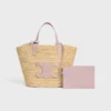 Rafya ve Dana Derisinden Teen Supple CELINE Classic Panier Rafya ve Dana Derisinden Teen Supple CELINE Classic Panier