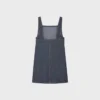 Raw Wash Denim Empire Mini Elbise Raw Wash Denim Empire Mini Elbise