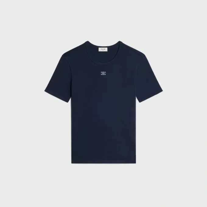 Ribana Pamuklu Jersey Triomphe T-Shirt Ribana Pamuklu Jersey Triomphe T-Shirt