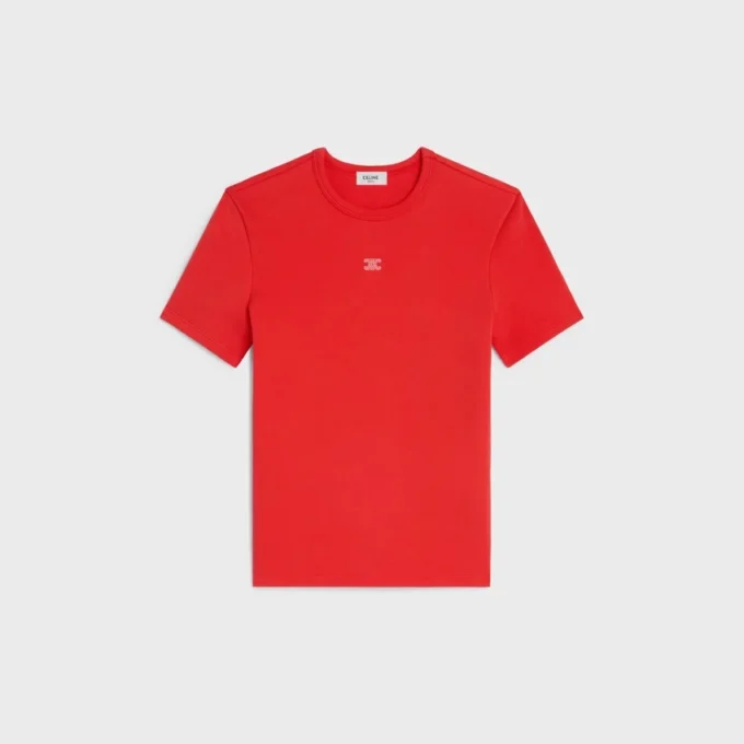 Ribana Pamuklu Jersey Triomphe T-Shirt Ribana Pamuklu Jersey Triomphe T-Shirt