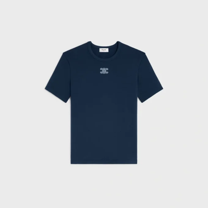 Ribana Pamuklu Jersey Triomphe T-Shirt Ribana Pamuklu Jersey Triomphe T-Shirt