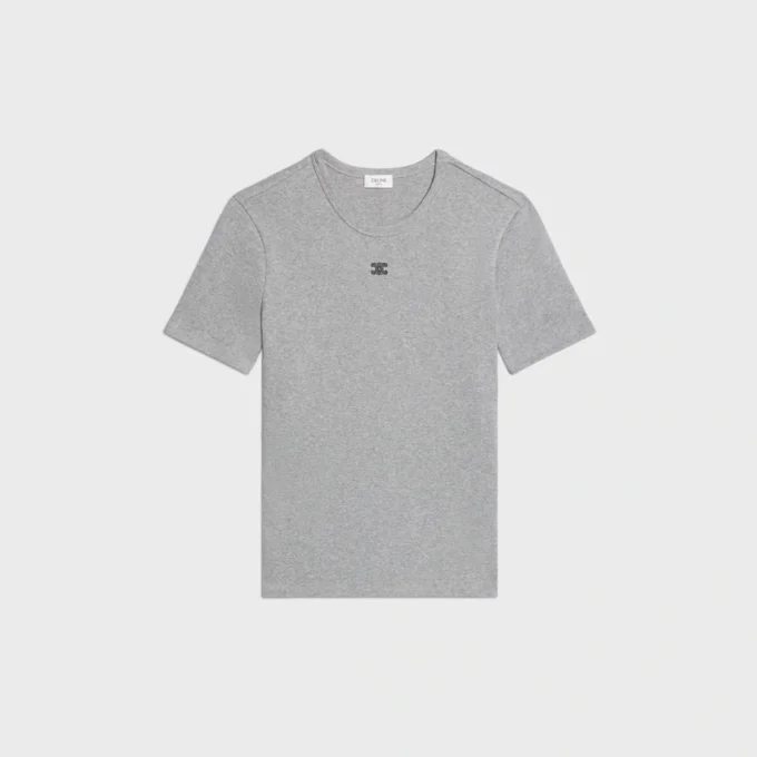 Ribana Pamuklu Jersey Triomphe T-Shirt Ribana Pamuklu Jersey Triomphe T-Shirt