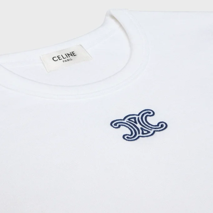 Ribana Pamuklu Jersey Triomphe T-Shirt Ribana Pamuklu Jersey Triomphe T-Shirt