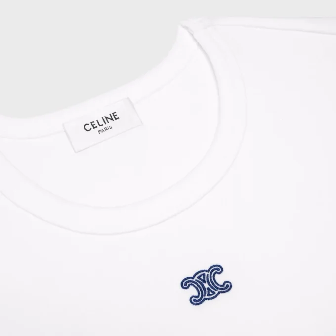 Ribana Pamuklu Jersey Triomphe T-Shirt Ribana Pamuklu Jersey Triomphe T-Shirt