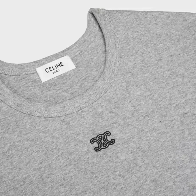 Ribana Pamuklu Jersey Triomphe T-Shirt Ribana Pamuklu Jersey Triomphe T-Shirt