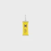 Rodyum Kaplamalı Emaye ve Pirinçten Üretilmiş Şeker Çubuğu Charms Rodyum Kaplamalı Emaye ve Pirinçten Üretilmiş Şeker Çubuğu Charms