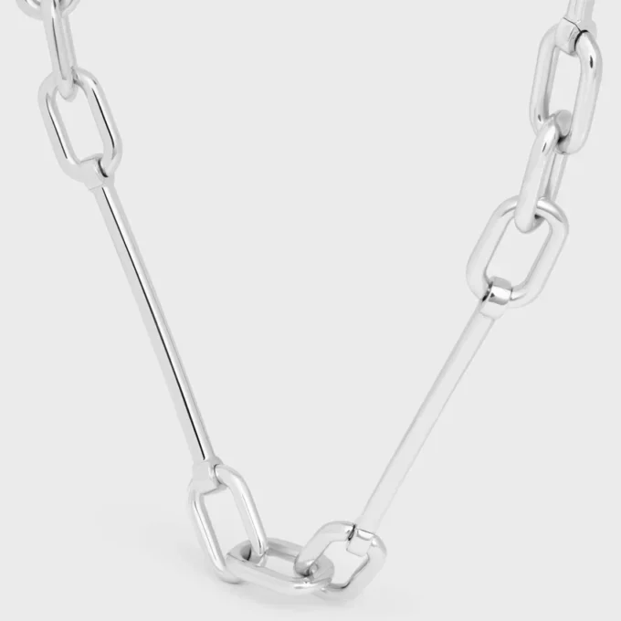 Rodyum Kaplamalı Pirinç Charms Kolye Rodyum Kaplamalı Pirinç Charms Kolye