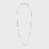 Rodyum Kaplamalı Pirinç Charms Kolye Rodyum Kaplamalı Pirinç Charms Kolye