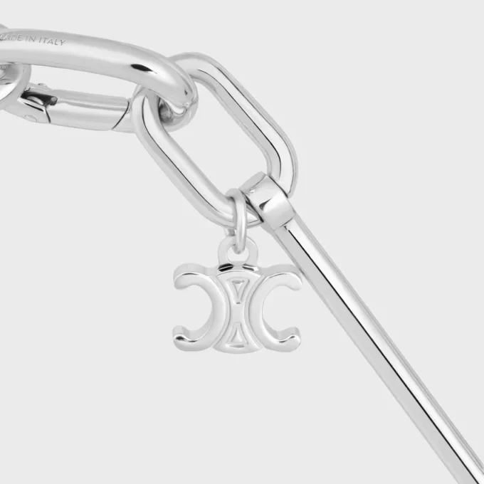 Rodyum Kaplamalı Pirinç Charms Kolye Rodyum Kaplamalı Pirinç Charms Kolye