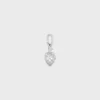 Rodyum Kaplamalı Pirinçten Artichoke Charms Rodyum Kaplamalı Pirinçten Artichoke Charms