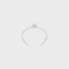 Rodyum Kaplamalı Pirinçten Knot Çift Manşet Rodyum Kaplamalı Pirinçten Knot Çift Manşet