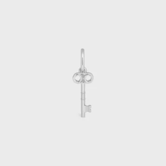 Rodyum Kaplamalı Pirinçten Üretilmiş Triomphe Anahtar Charms Rodyum Kaplamalı Pirinçten Üretilmiş Triomphe Anahtar Charms