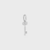 Rodyum Kaplamalı Pirinçten Üretilmiş Triomphe Anahtar Charms Rodyum Kaplamalı Pirinçten Üretilmiş Triomphe Anahtar Charms