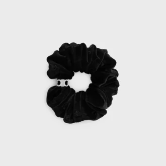Rodyum Kaplamalı Polyester ve Pirinçten CELINE Damgalı Saç Lastiği Rodyum Kaplamalı Polyester ve Pirinçten CELINE Damgalı Saç Lastiği