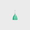 Rodyum Kaplamalı Reçine ve Pirinçten Üretilmiş Berlingot Charms Rodyum Kaplamalı Reçine ve Pirinçten Üretilmiş Berlingot Charms
