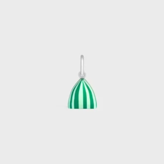 Rodyum Kaplamalı Reçine ve Pirinçten Üretilmiş Berlingot Charms Rodyum Kaplamalı Reçine ve Pirinçten Üretilmiş Berlingot Charms