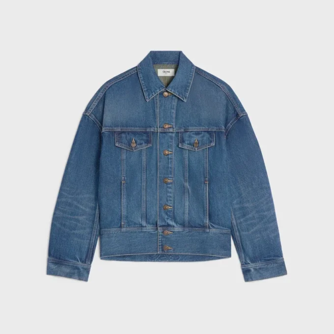 Sert Denim Ceket Sert Denim Ceket