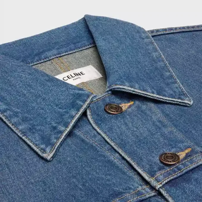 Sert Denim Ceket Sert Denim Ceket