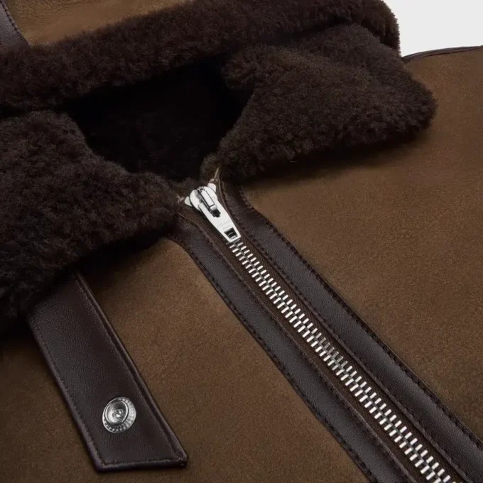 Süet Aviator Ceket Süet Aviator Ceket
