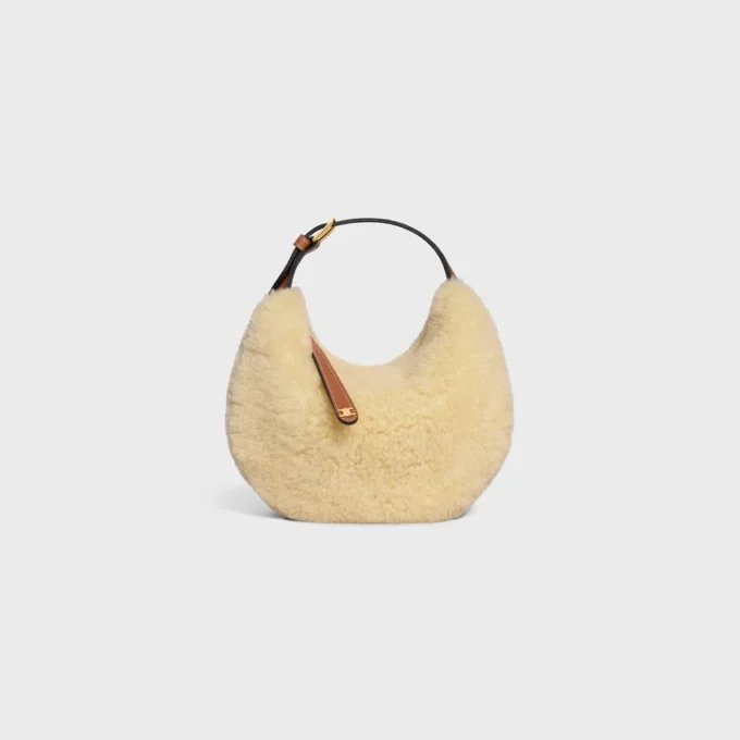 Shearling ve Dana Derisi Teen Celine Lulu