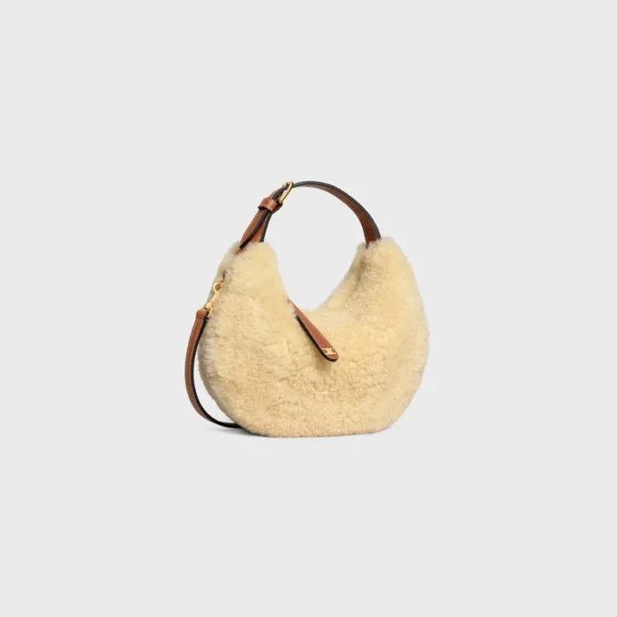 Shearling ve Dana Derisi Teen Celine Lulu