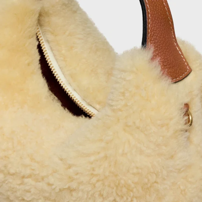 Shearling ve Dana Derisi Teen Celine Lulu