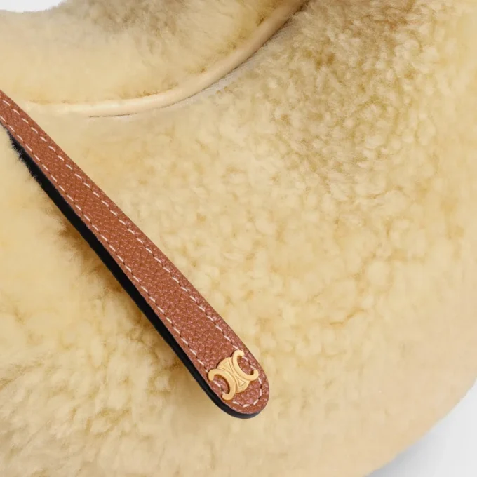 Shearling ve Dana Derisi Teen Celine Lulu