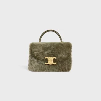Shearling ve Süet Dana Derisinden Teen Nino Çanta