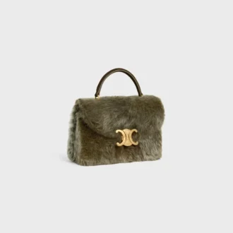 Shearling ve Süet Dana Derisinden Teen Nino Çanta