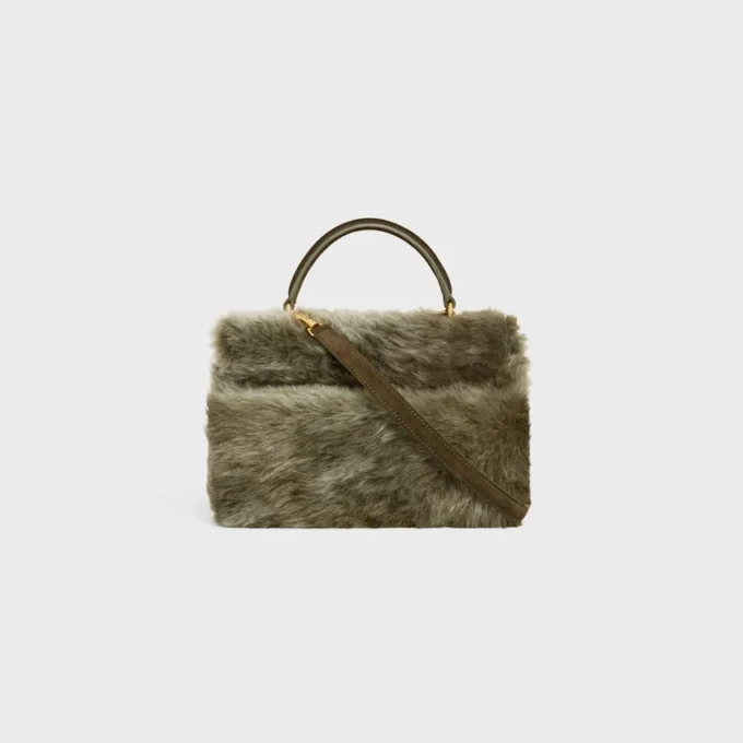 Shearling ve Süet Dana Derisinden Teen Nino Çanta Shearling ve Süet Dana Derisinden Teen Nino Çanta