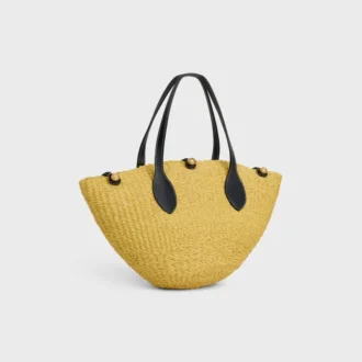 sisal ve dana derisinden kk triomphe boncuk sepeti 2 2 330x330 - Sisal ve Dana Derisinden K&uuml;&ccedil;&uuml;k Triomphe Boncuk Sepeti