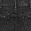 Siyah Ice Rinse Wash Denim Wesley Jeans