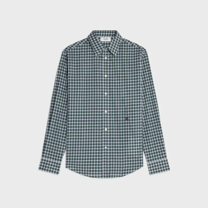 Tartan Pamuklu Kumaştan Gömlek Tartan Pamuklu Kumaştan Gömlek