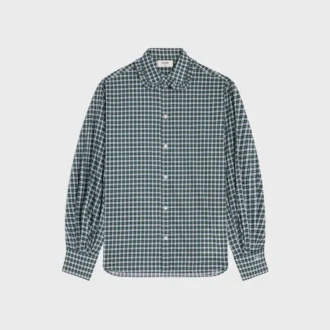 Tartan Pamuklu Kumaştan Gömlek