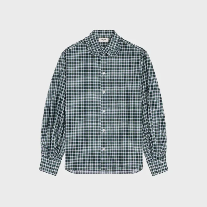 Tartan Pamuklu Kumaştan Gömlek Tartan Pamuklu Kumaştan Gömlek