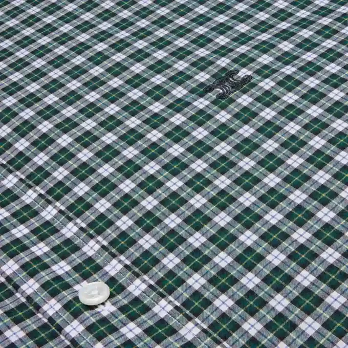 Tartan Pamuklu Kumaştan Gömlek Tartan Pamuklu Kumaştan Gömlek