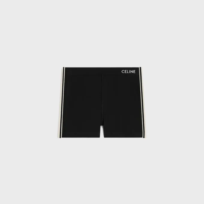 Teknik Jersey CELINE Bisiklet Şortu Teknik Jersey CELINE Bisiklet Şortu